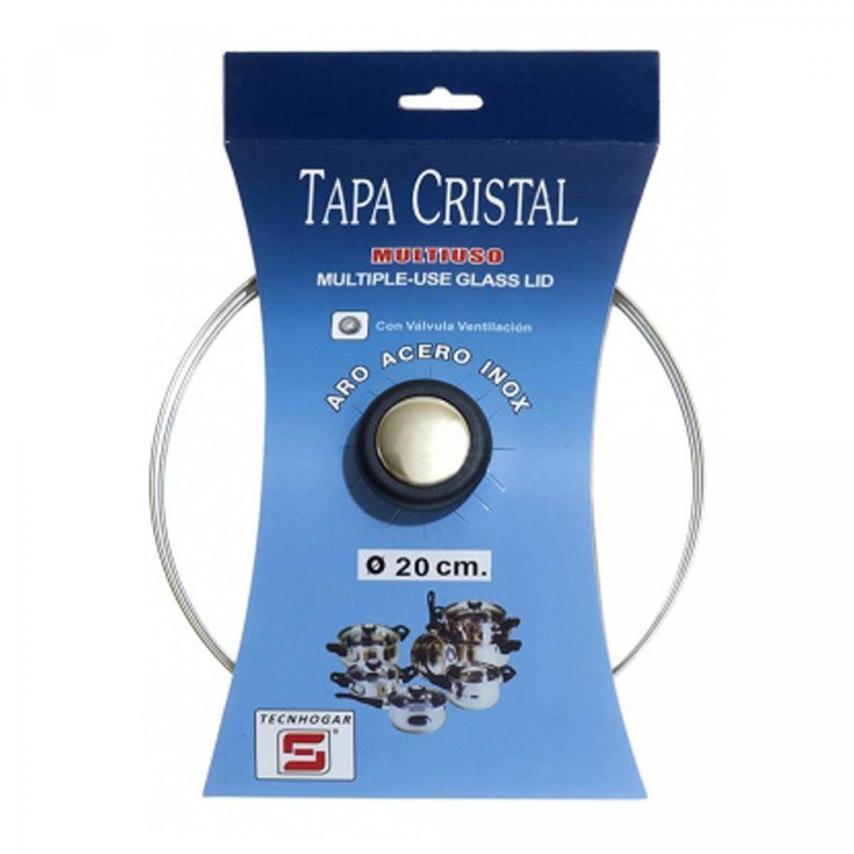 TAPA CRIS.ERSA 19003 C-VAL.ARO INOX 20CM 19003