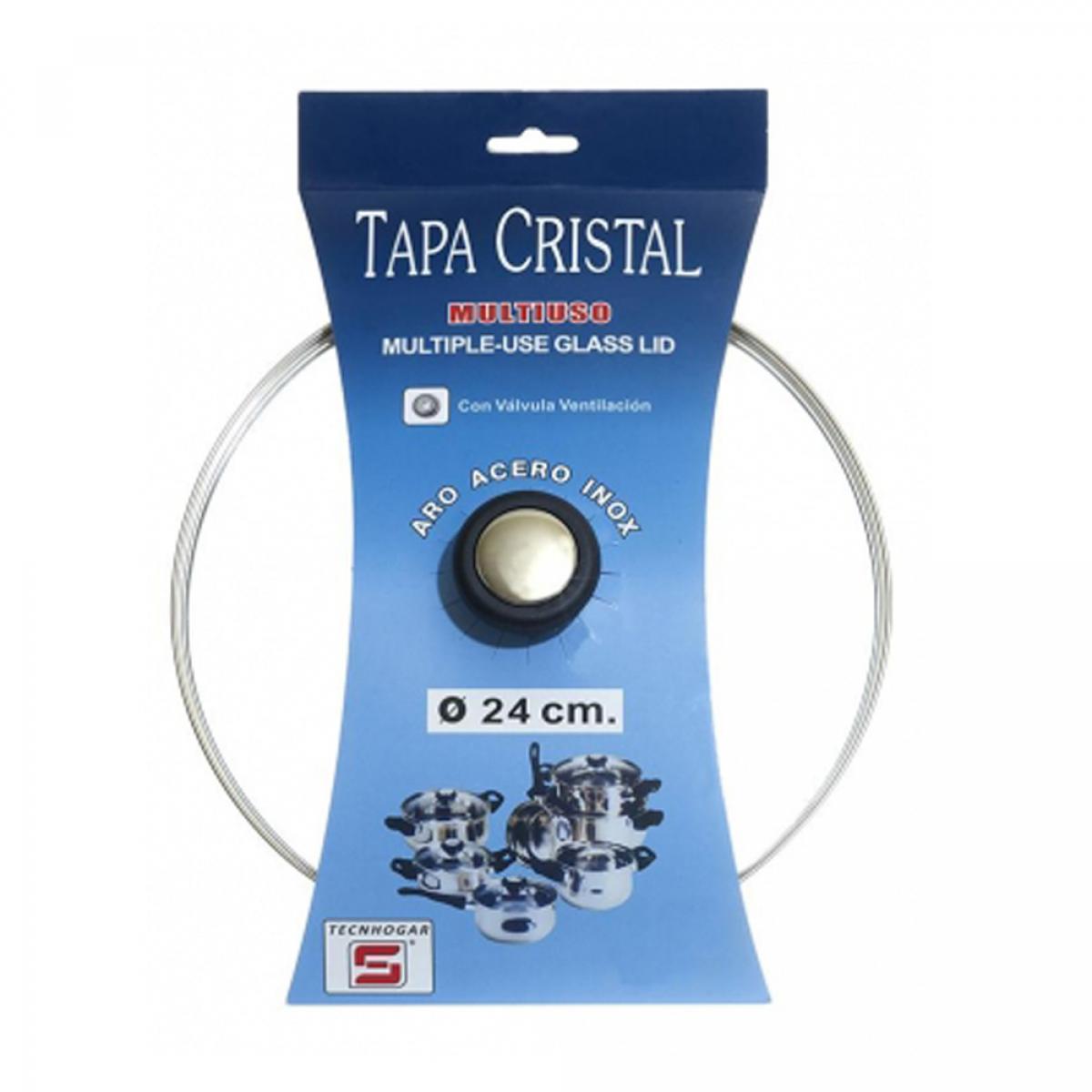 TAPA CRIS.ERSA 19005 C-VAL.ARO INOX 24CM 19005