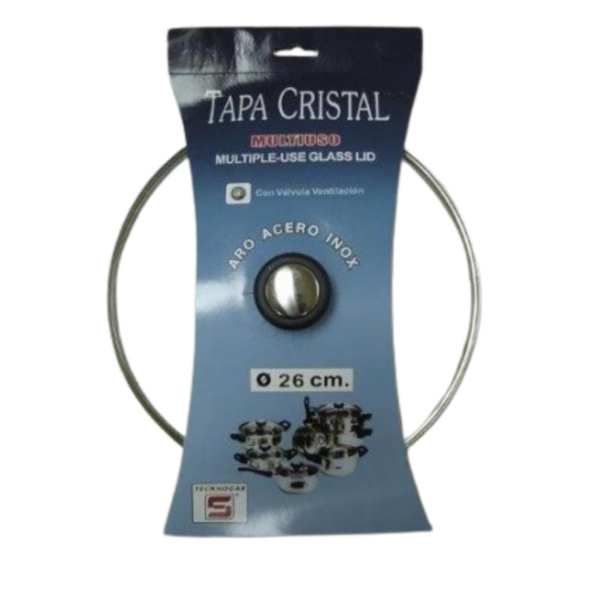 TAPA CRIS.ERSA 19006 C-VAL.ARO INOX 26CM 119006