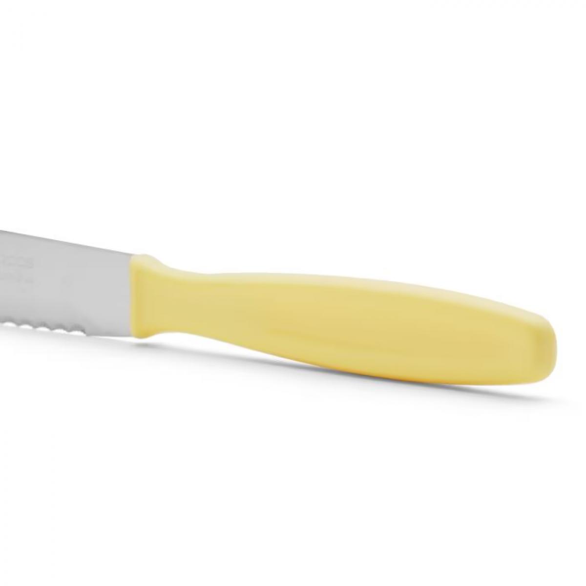CUCHILLO POSTRE ARCOS 3701 AMARILLO