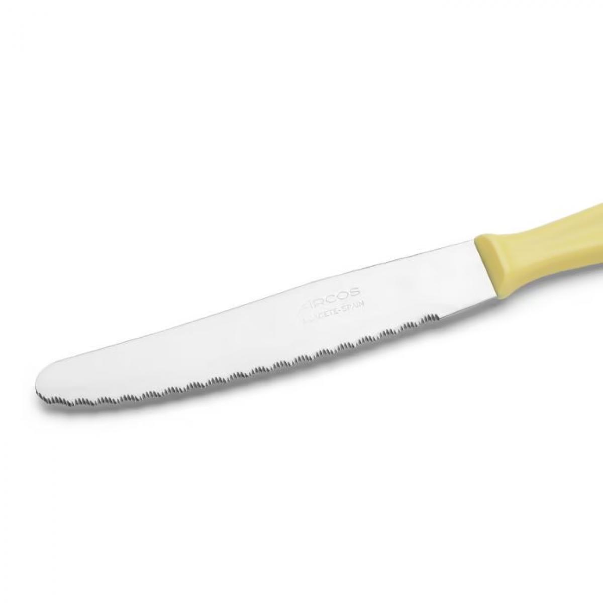 CUCHILLO POSTRE ARCOS 3701 AMARILLO