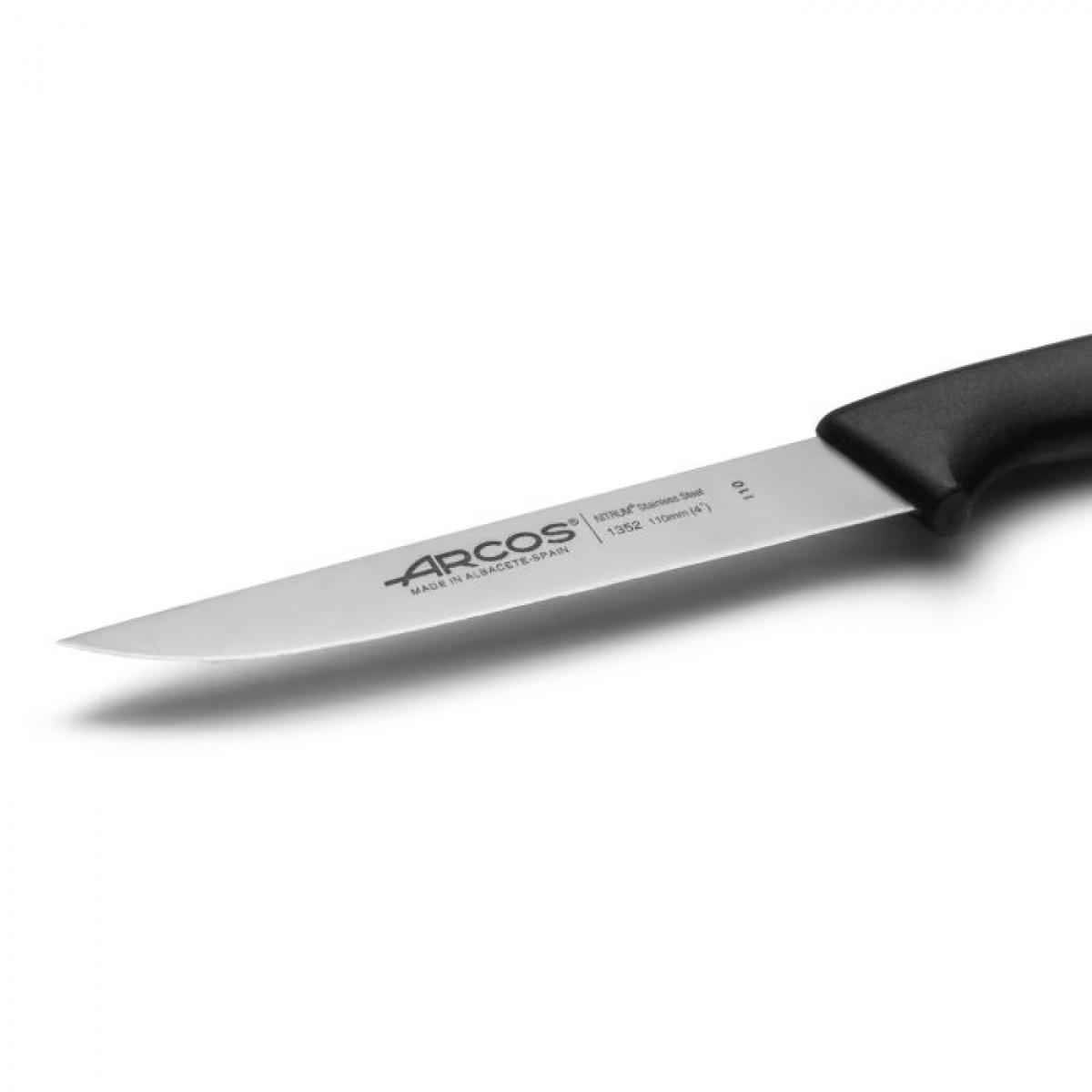 CUCHILLO VERDURA ARCOS 1352 NIZA 11CM NEGRO