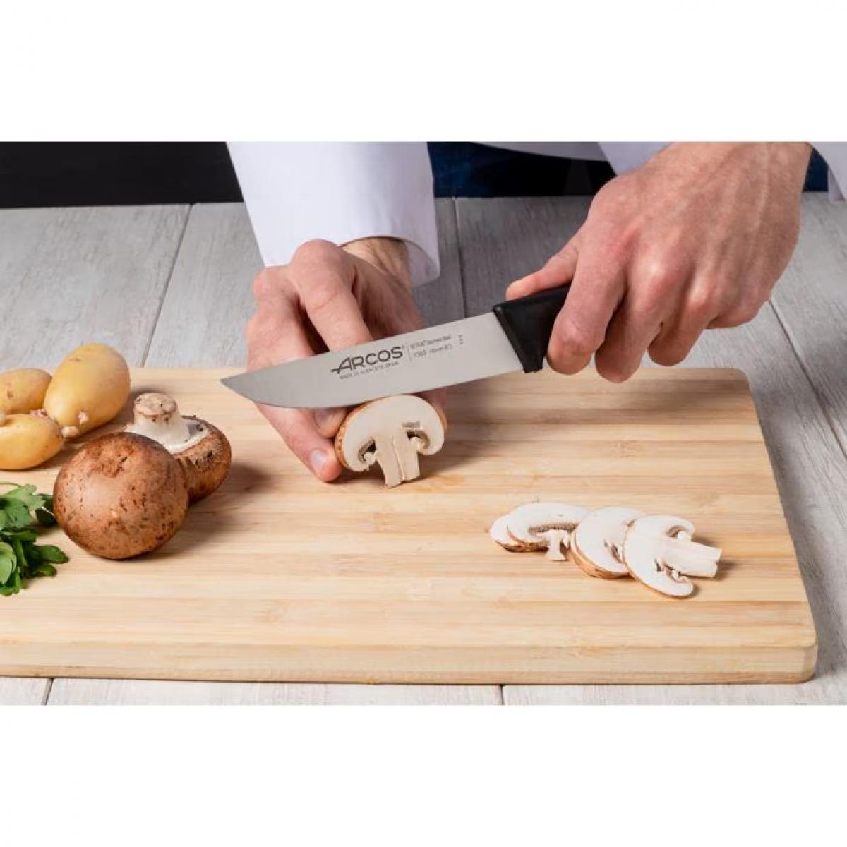 CUCHILLO COCINA ARCOS 1353 NIZA 15CM NEGRO