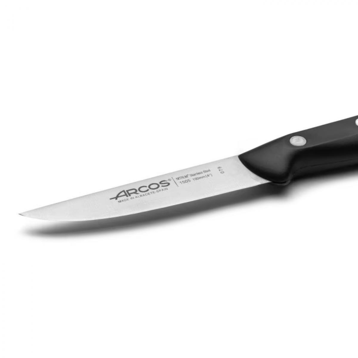 CUCHILLO VERDURA ARCOS 1505 MAITRE 10CM NEGRO
