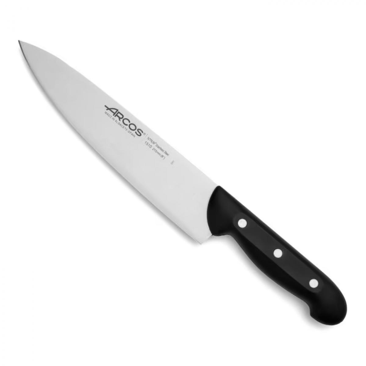 CUCHILLO COCINERO ARCOS 1510 MAITRE 21,5CM NEGRO