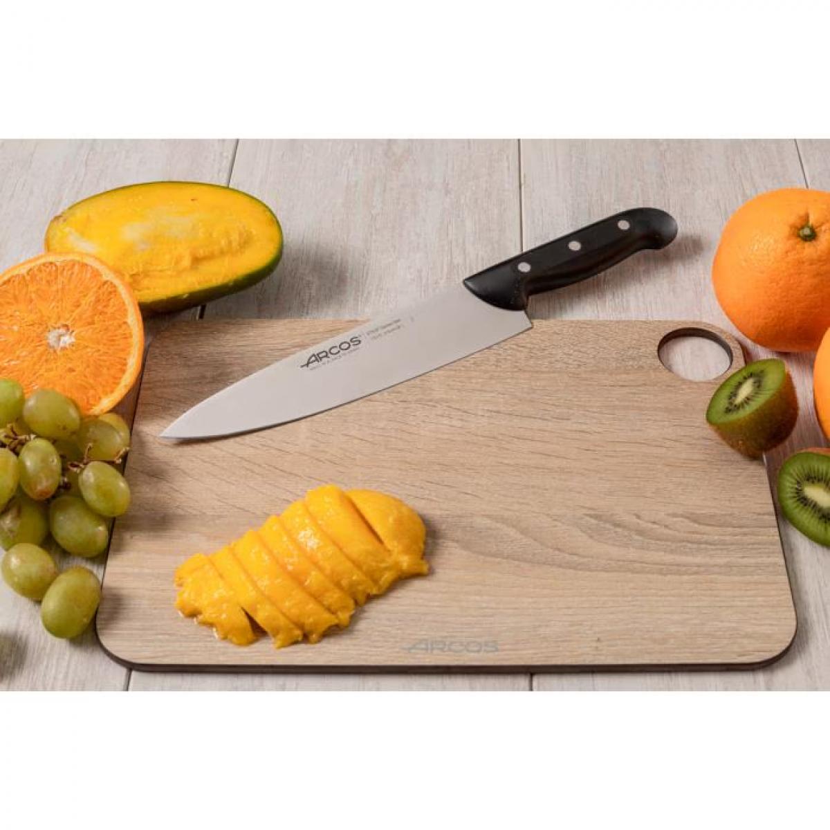CUCHILLO COCINERO ARCOS 1510 MAITRE 21,5CM NEGRO