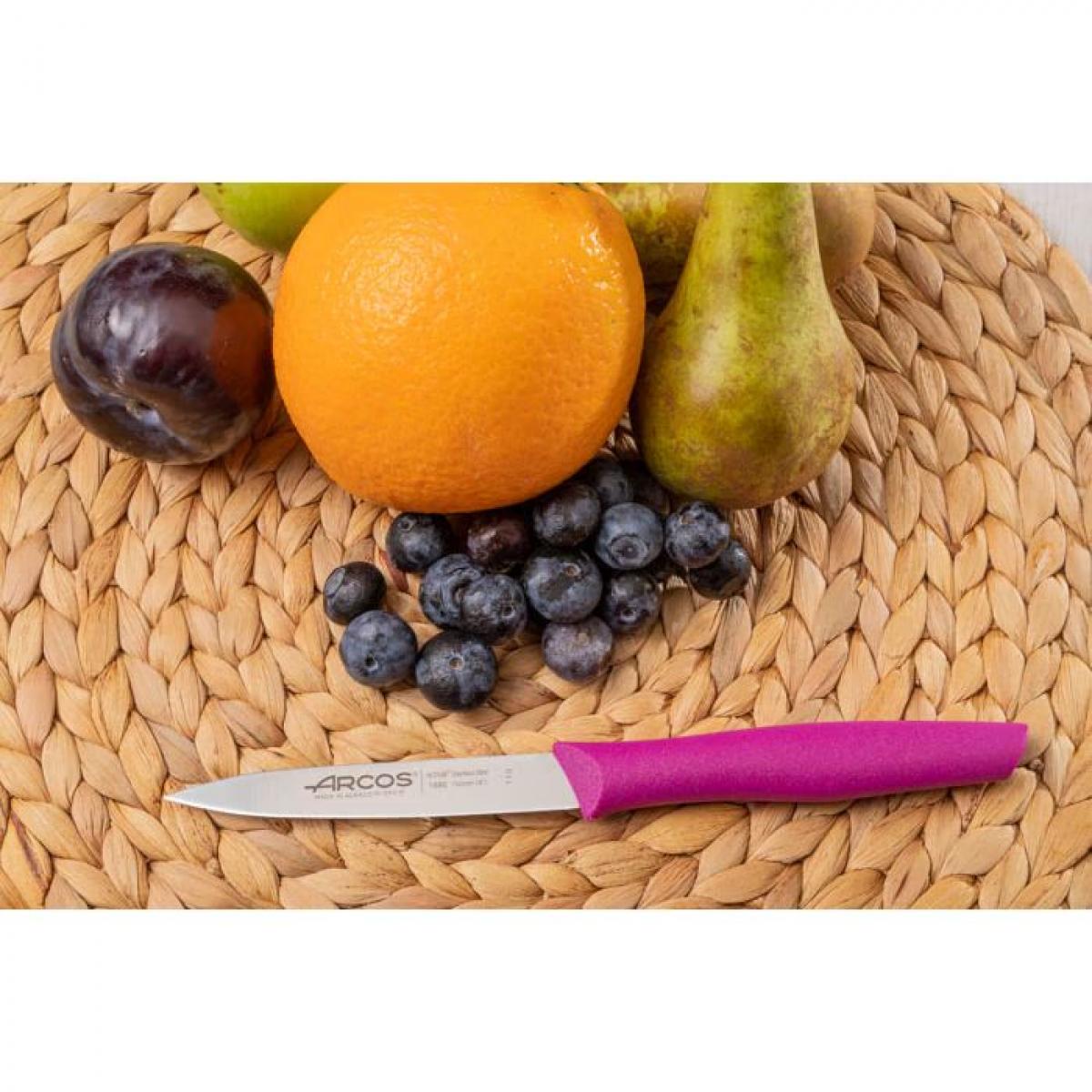 CUCHILLO MONDADOR ARCOS 188631 NOVA 10CM FUCSIA