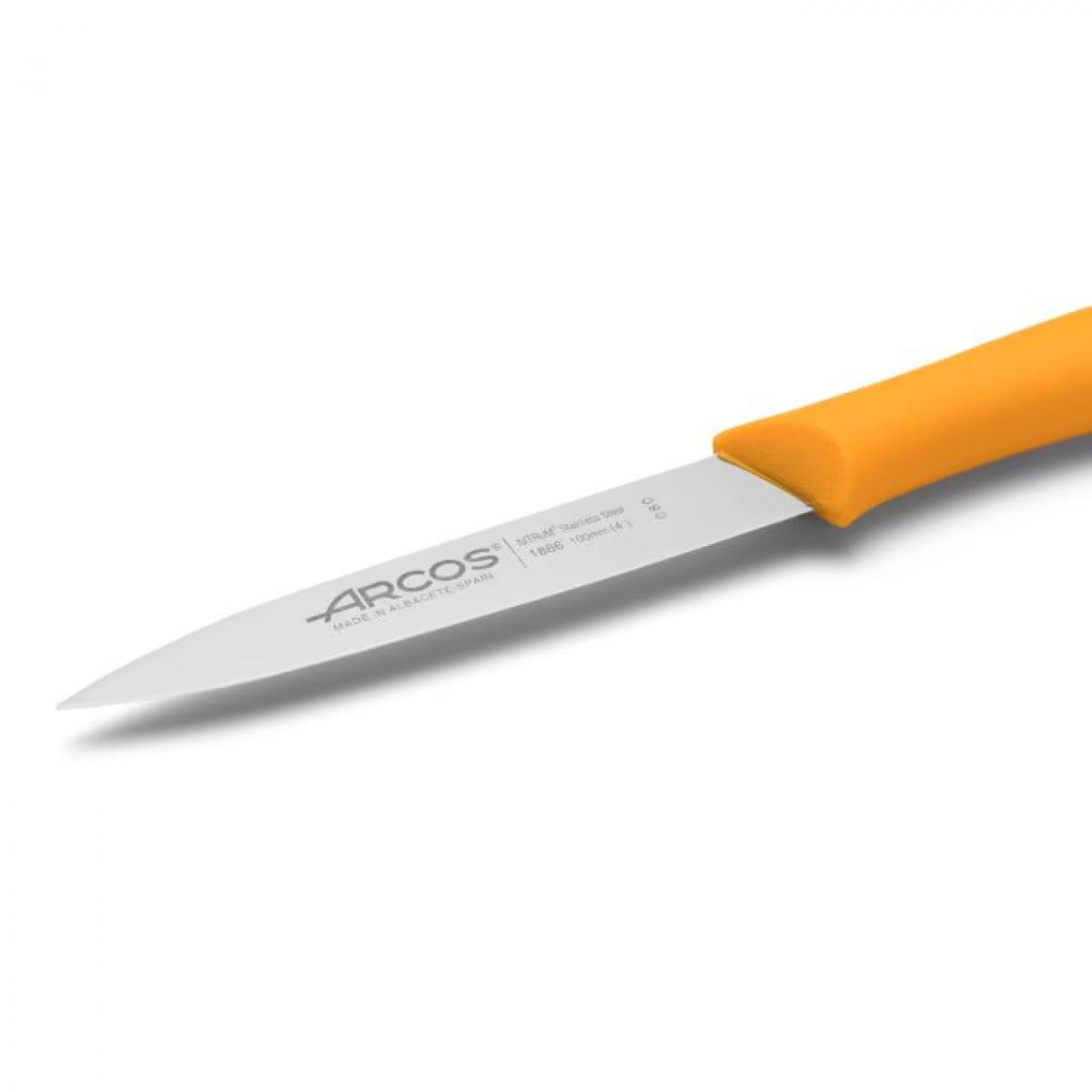 CUCHILLO MONDADOR ARCOS 188633 NOVA 10CM AMARILLO