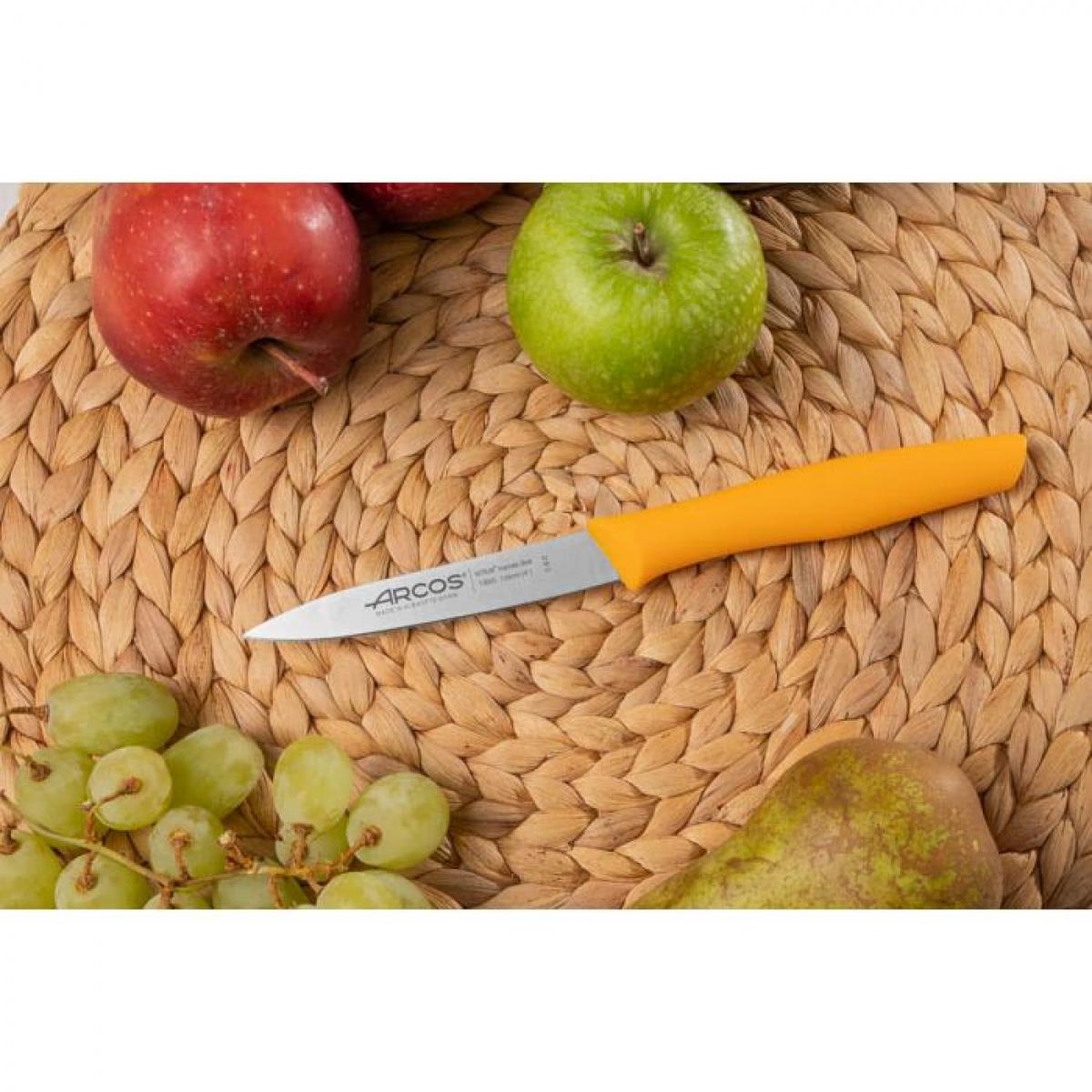 CUCHILLO MONDADOR ARCOS 188633 NOVA 10CM AMARILLO