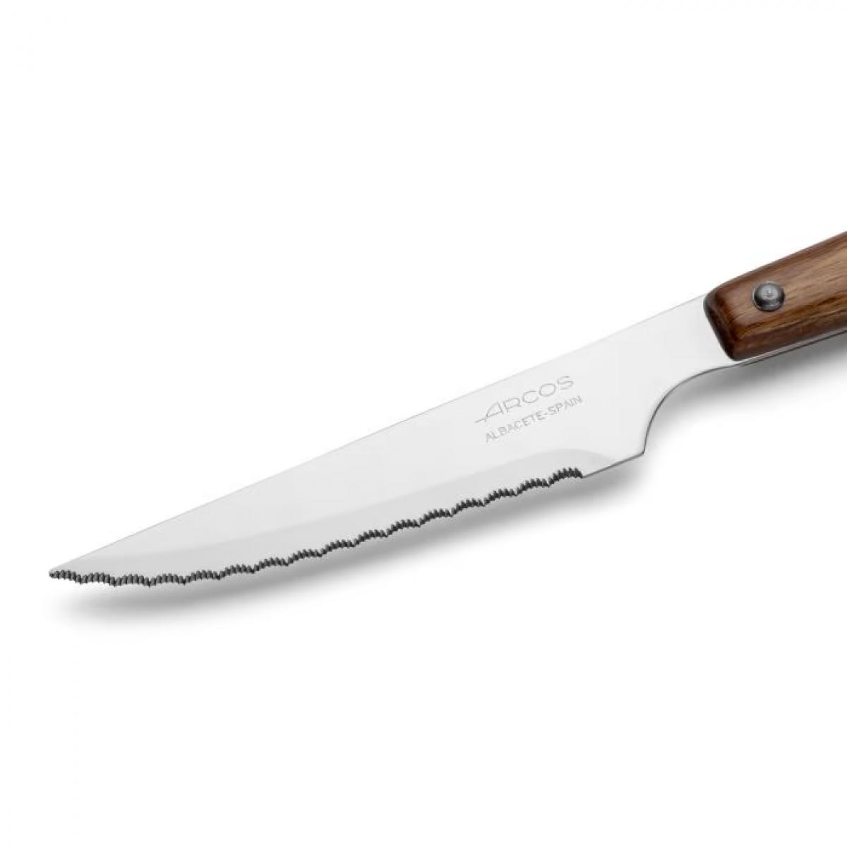CUCHILLO CHULETERO ARCOS 8038 10,5CM MADERA
