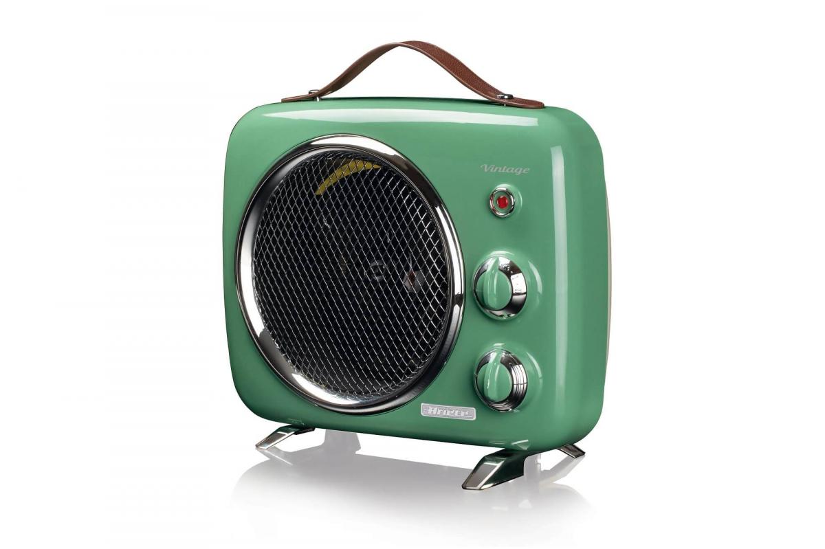 CALEFACTOR VINTAGE ARIETE 808-04 VERDE FRIO-CALOR