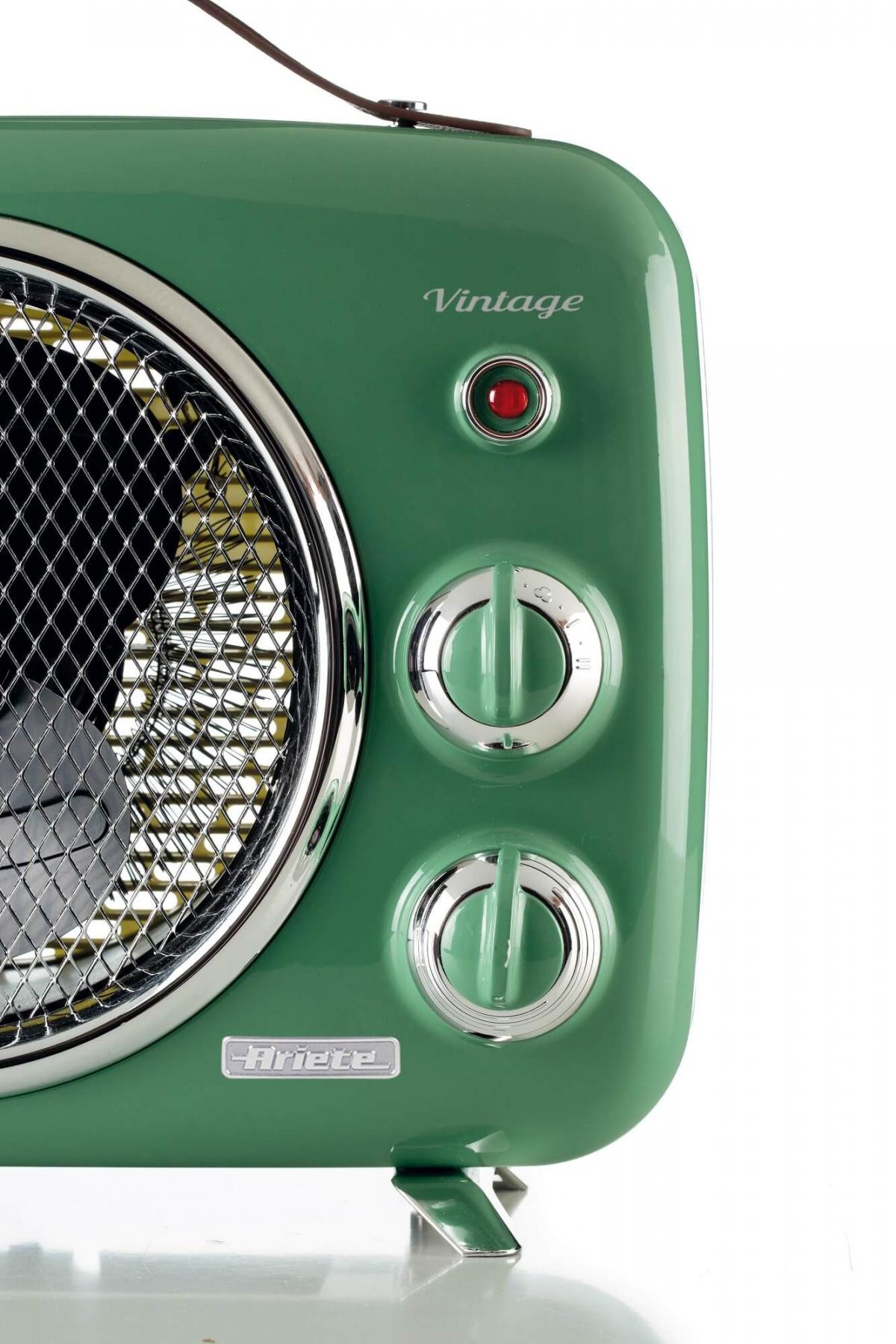 CALEFACTOR VINTAGE ARIETE 808-04 VERDE FRIO-CALOR