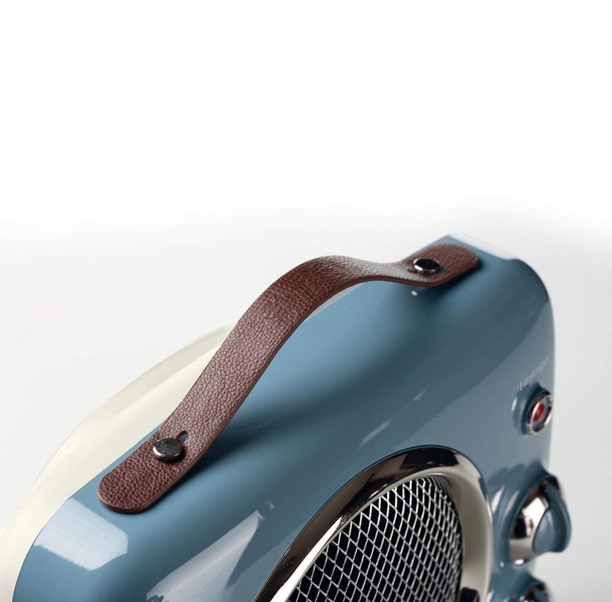 CALEFACTOR VINTAGE ARIETE 808-05 AZUL FRIO-CALOR
