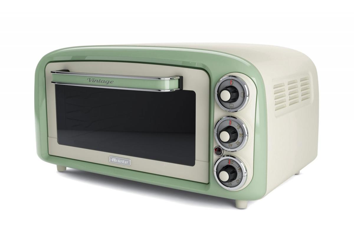 HORNO SOBREMESA ARIETE 18L VINTAGE 979-04 VERDE C-GRILL