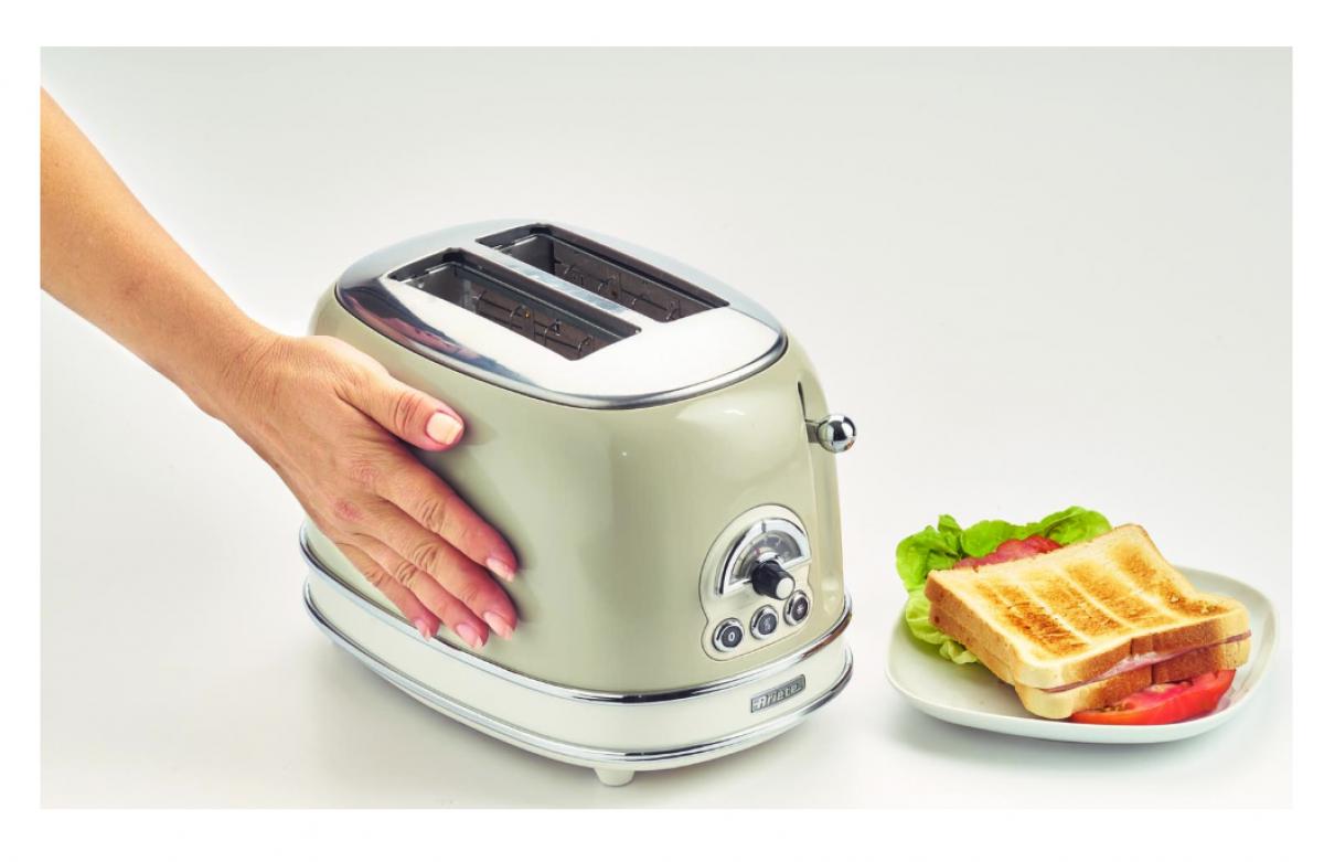 TOSTADOR VINTAG.ARIETE 155-13 PAN MOLD.2 RAN.BEIGE