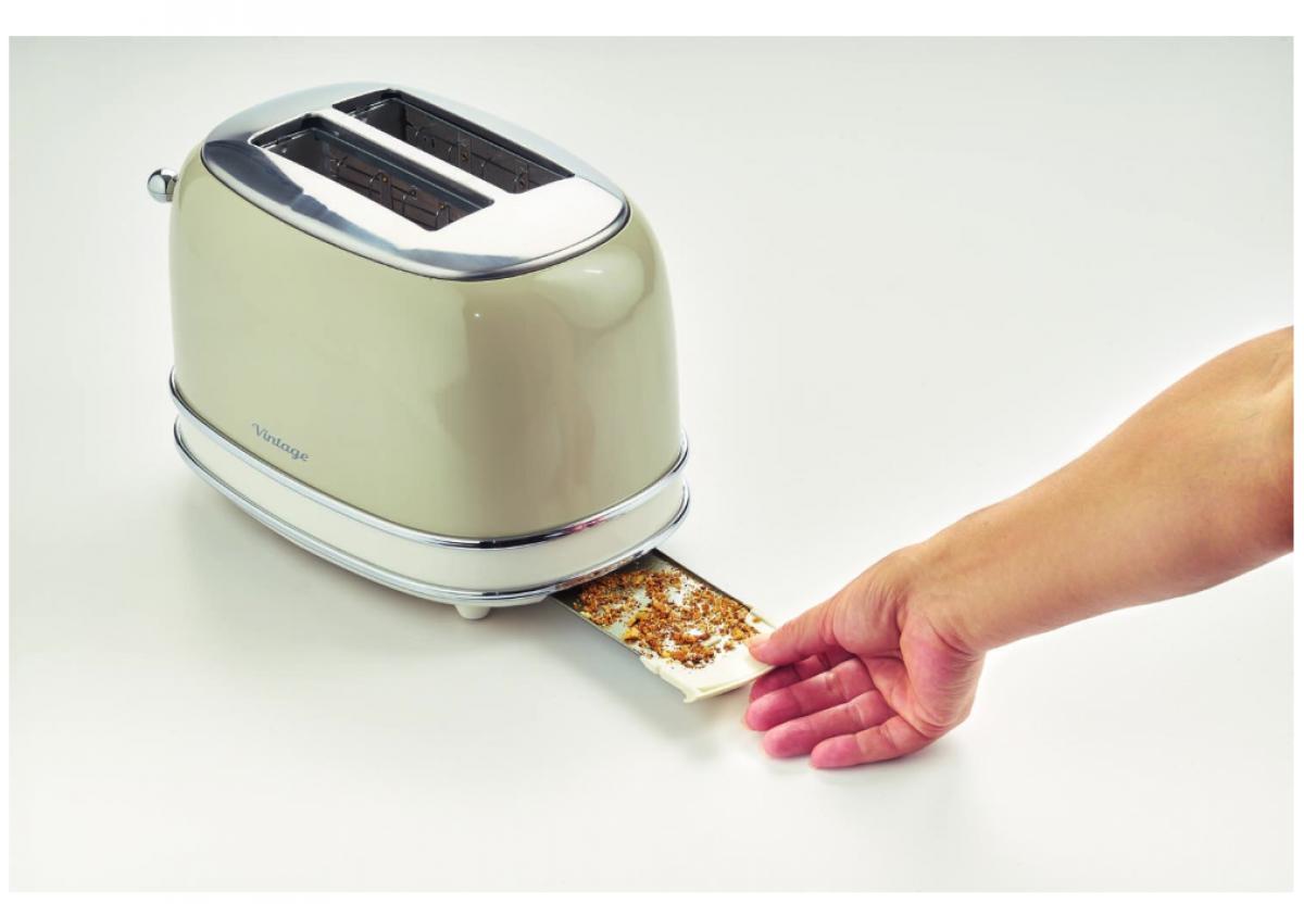 TOSTADOR VINTAG.ARIETE 155-13 PAN MOLD.2 RAN.BEIGE