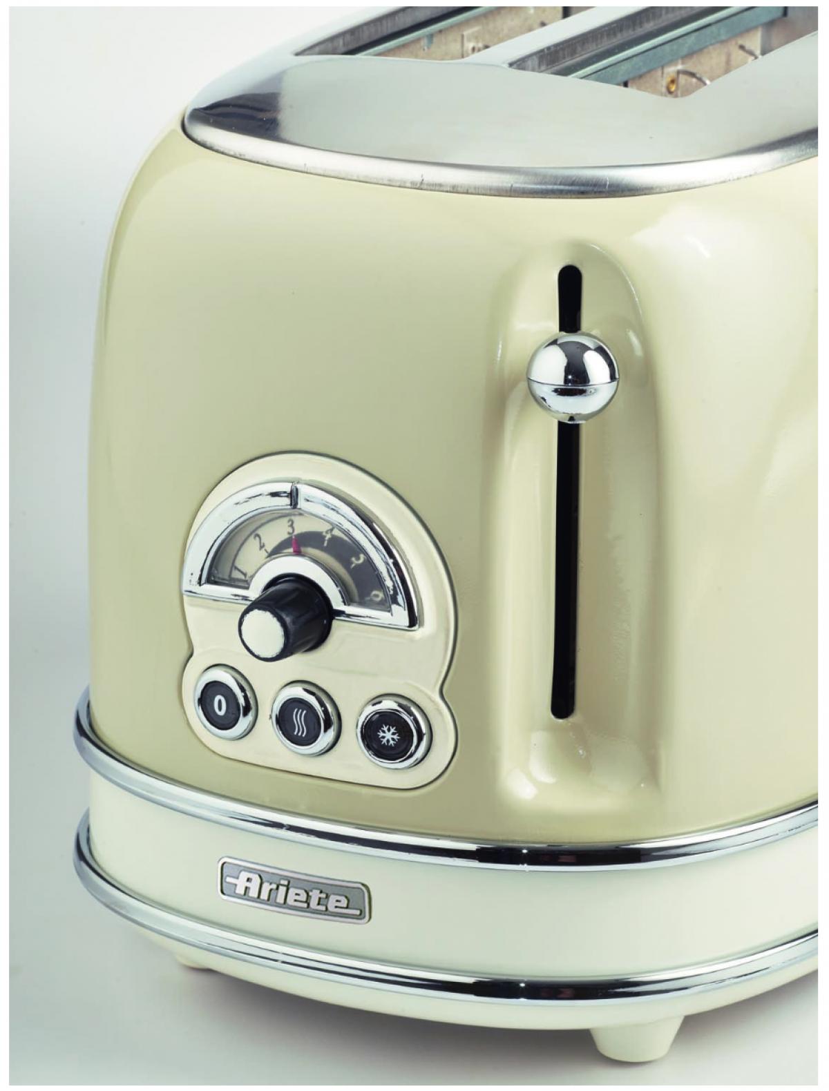 TOSTADOR VINTAG.ARIETE 155-13 PAN MOLD.2 RAN.BEIGE