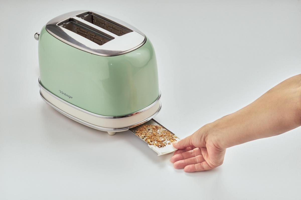 TOSTADOR VINTAG.ARIETE 155-14 PAN MOLD.2 RAN.VERDE