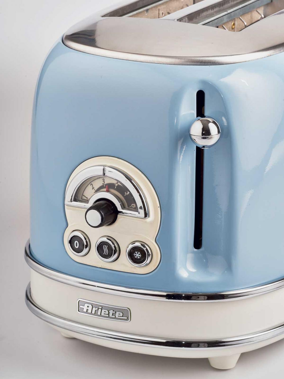 TOSTADOR VINTAG.ARIETE 155-15 PAN MOLD.2 RAN.AZUL