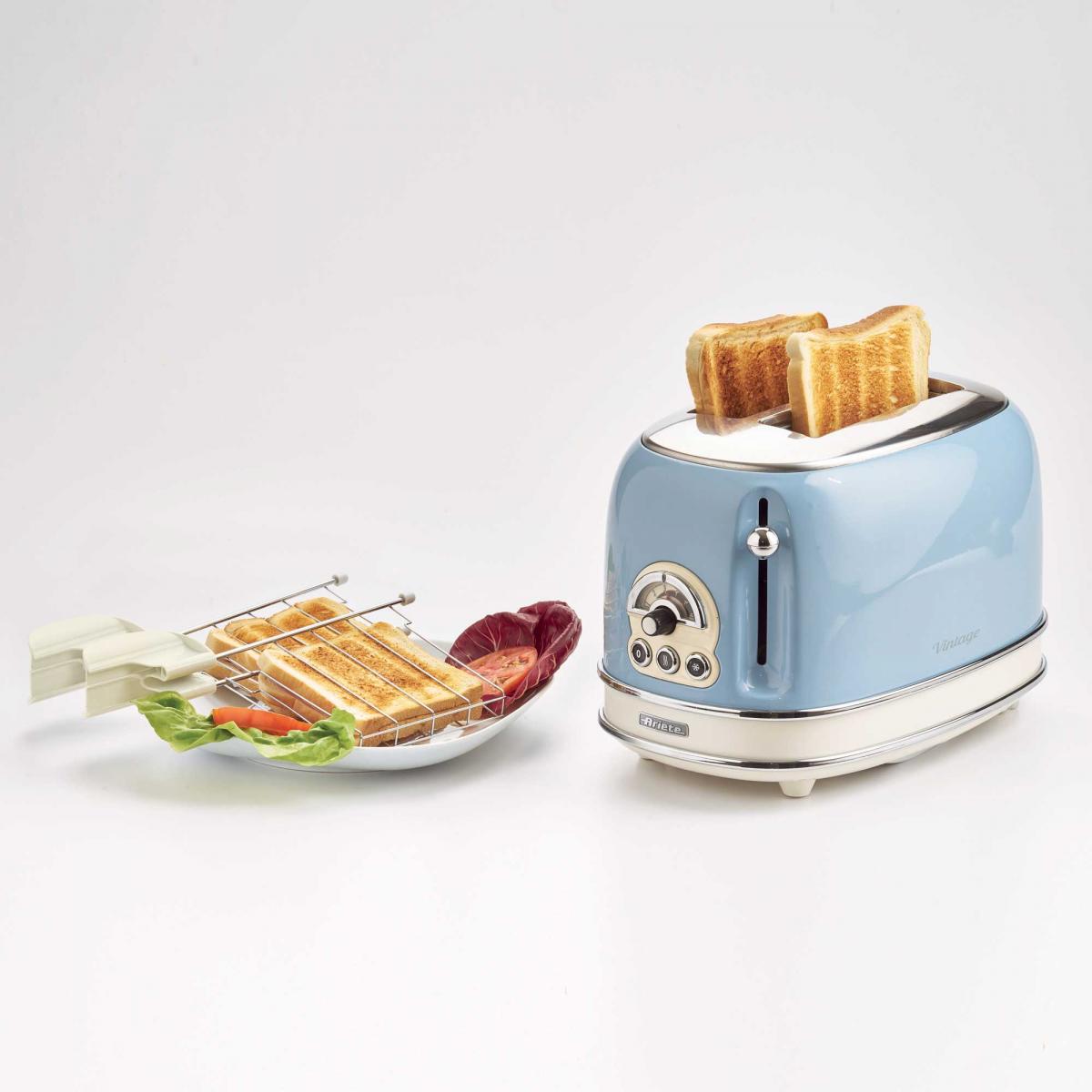 TOSTADOR VINTAG.ARIETE 155-15 PAN MOLD.2 RAN.AZUL