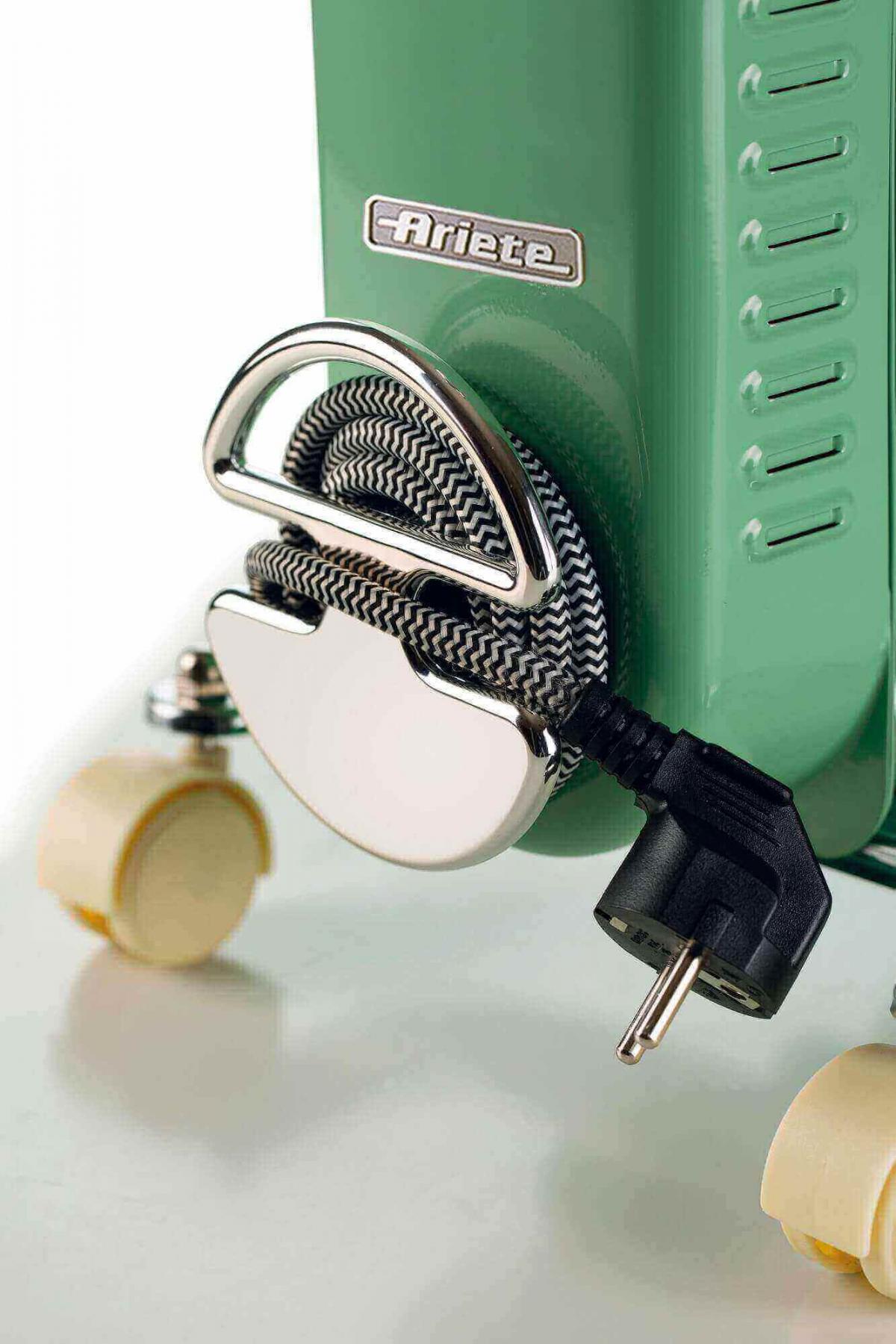 RADIADOR ACEITE VINTAGE ARIETE 837-04 1500W 7ELEMENTOS VERDE