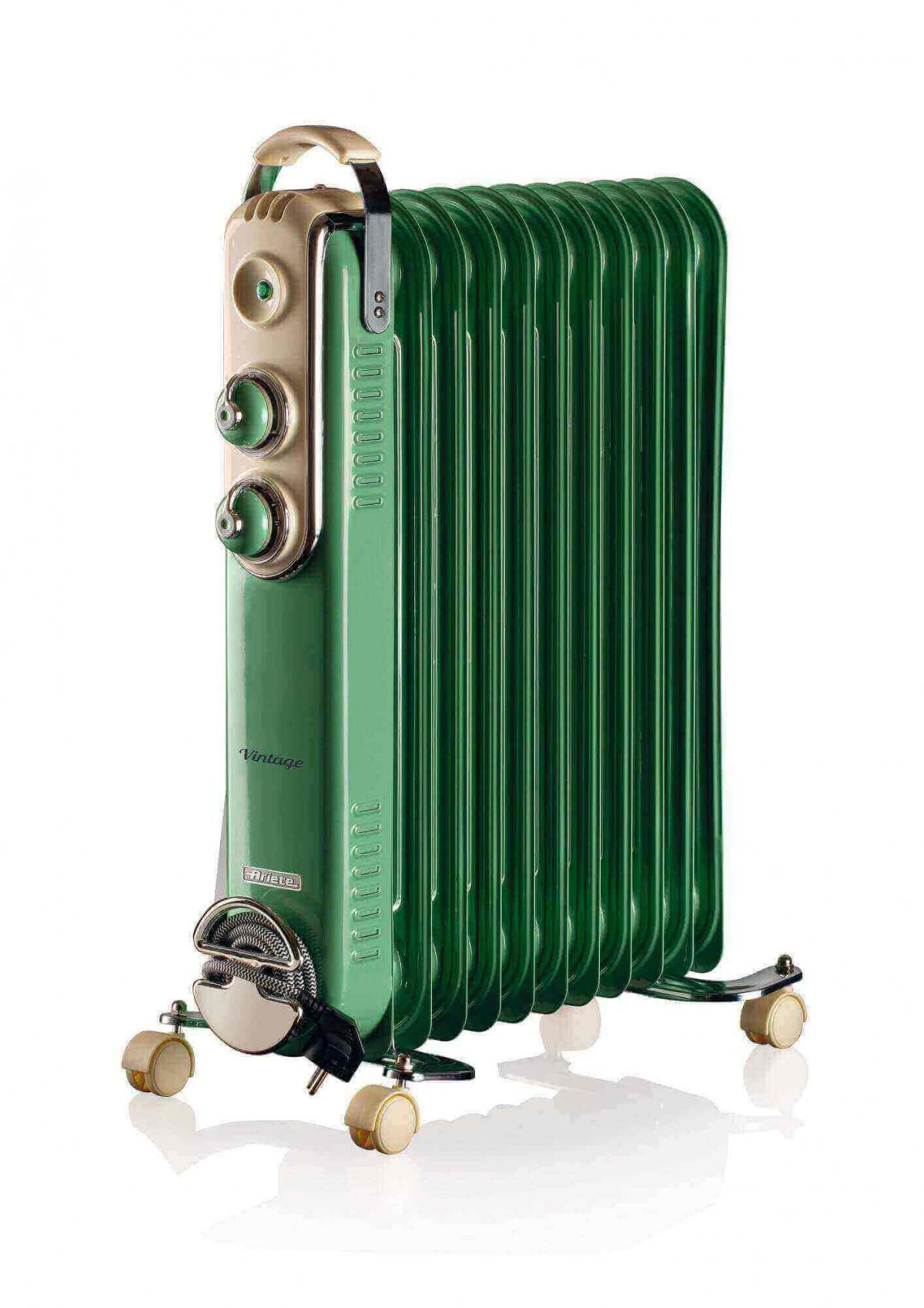 RADIADOR ACEITE VINTAGE ARIETE 839-04 1500W 11ELEMENTOS VERDE