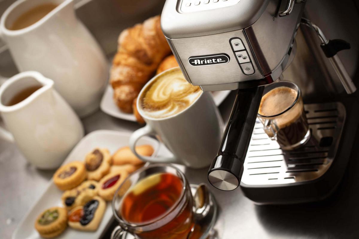 CAFETERA EXPRESS ARIETE 1380 INOX 15BAR