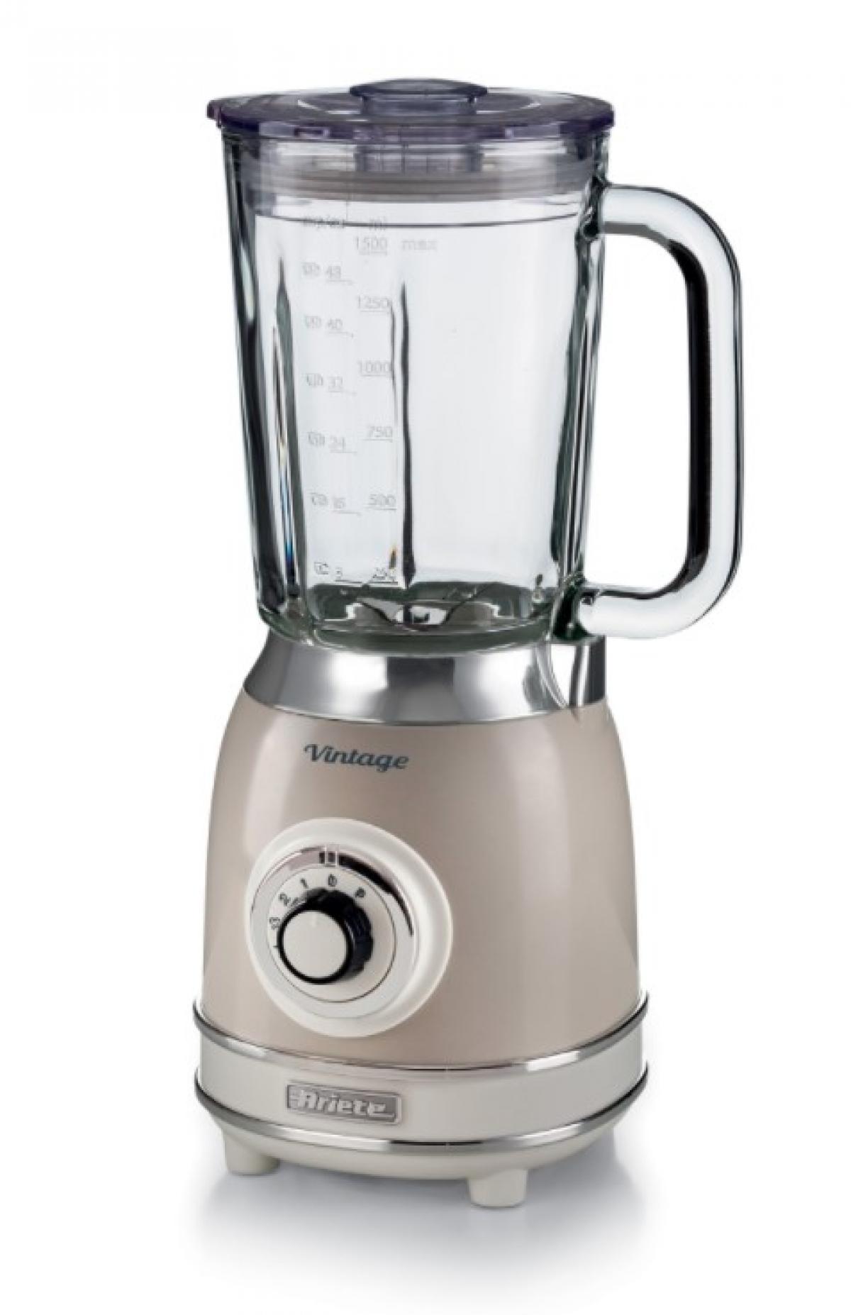 BATIDORA VASO ARIETE 1000W 583-03 1,5L JARRA CRISTAL BEIGE