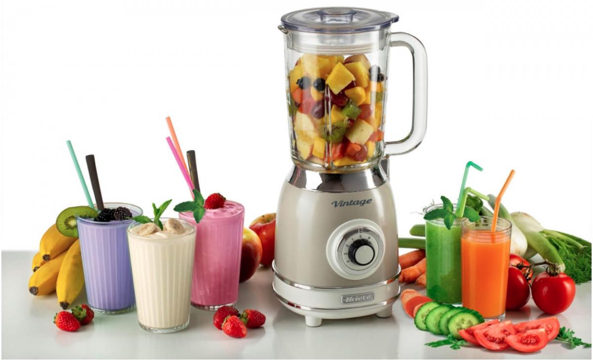 BATIDORA VASO ARIETE 1000W 583-03 1,5L JARRA CRISTAL BEIGE