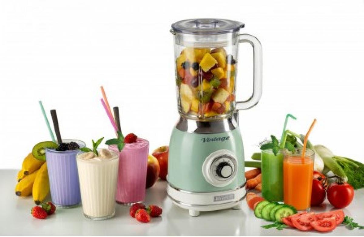 BATIDORA VASO ARIETE 1000W 583-04 1,5L JARRA CRISTAL VERDE