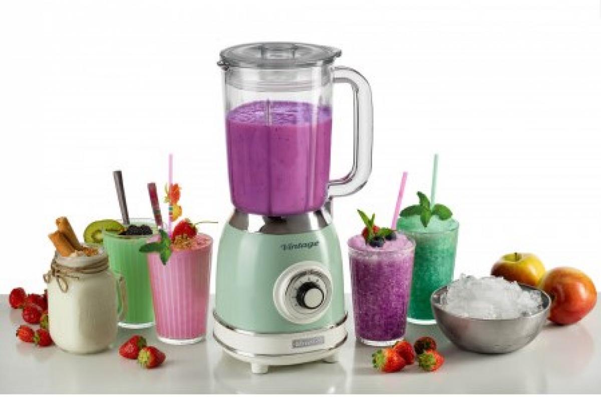 BATIDORA VASO ARIETE 1000W 583-04 1,5L JARRA CRISTAL VERDE