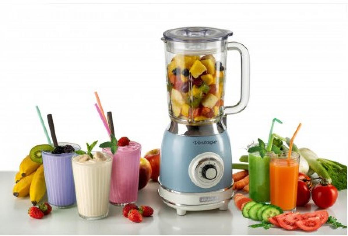 BATIDORA VASO ARIETE 1000W 583-05 1,5L JARRA CRISTAL AZUL