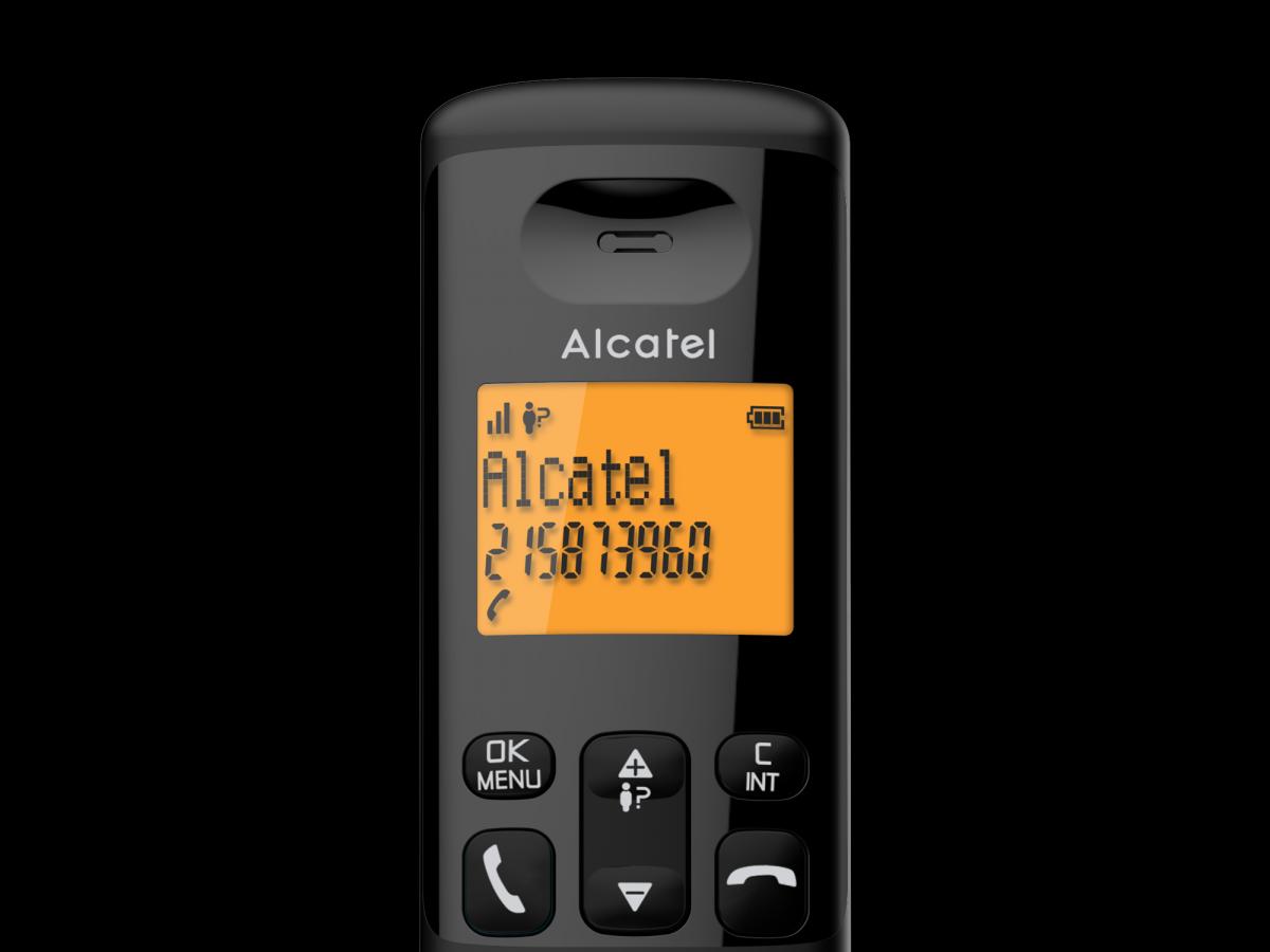 DUO TELEFONO INALAMBRICO ALCATEL ATL1426724 E160 EWE BLK