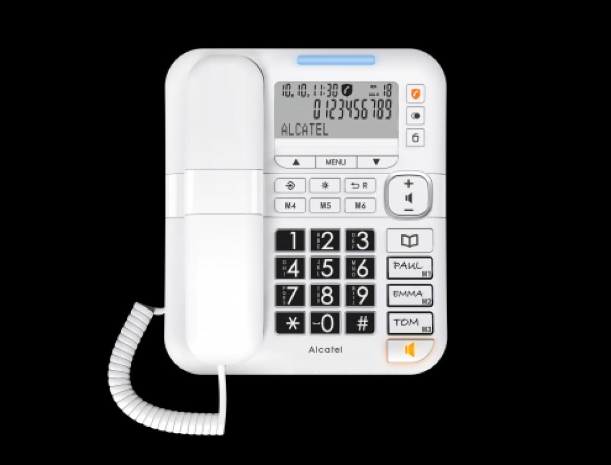 TELEFONO ALCATEL ATL1424294 TMAX 70 DECT ANALOGICO BCO