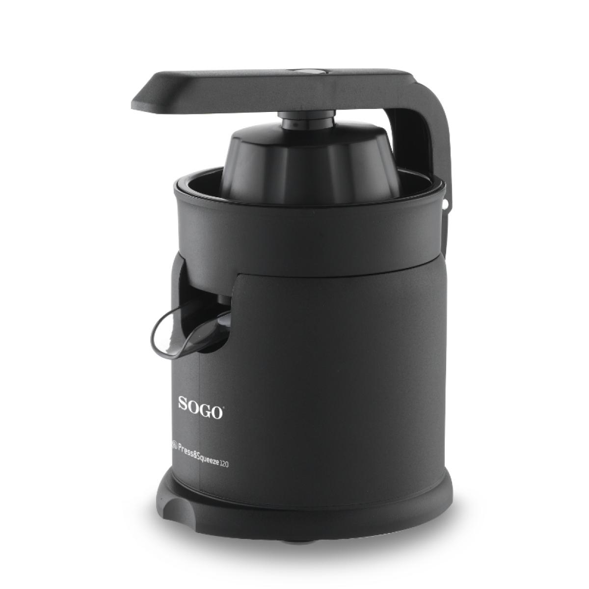EXPRIMIDOR SOGO EXP-SS-5115 C-PALANCA 120W NEGRO