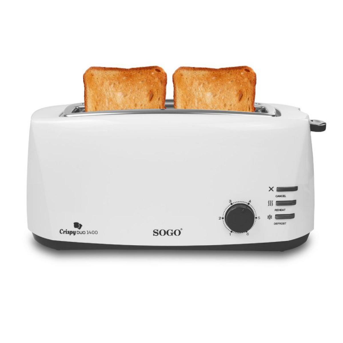 TOSTADOR SOGO TOS-SS-5485 LARGO 2 RANURAS