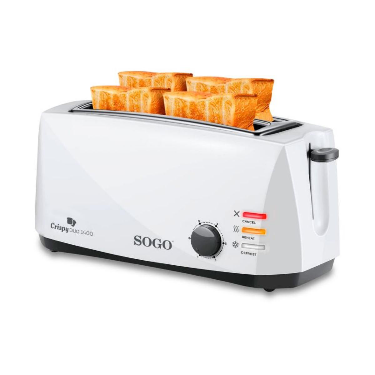 TOSTADOR SOGO TOS-SS-5485 LARGO 2 RANURAS