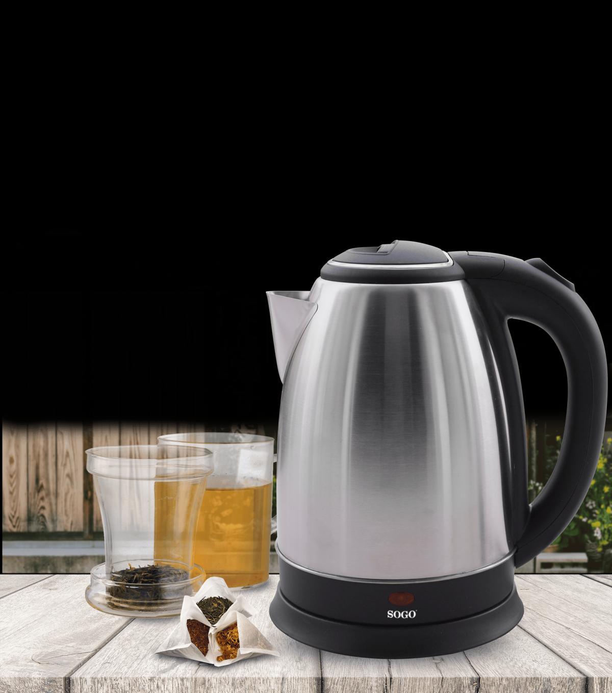 HERVIDOR SOGO SS5790SS 1,5L 1500W INOX RES.OCULTA