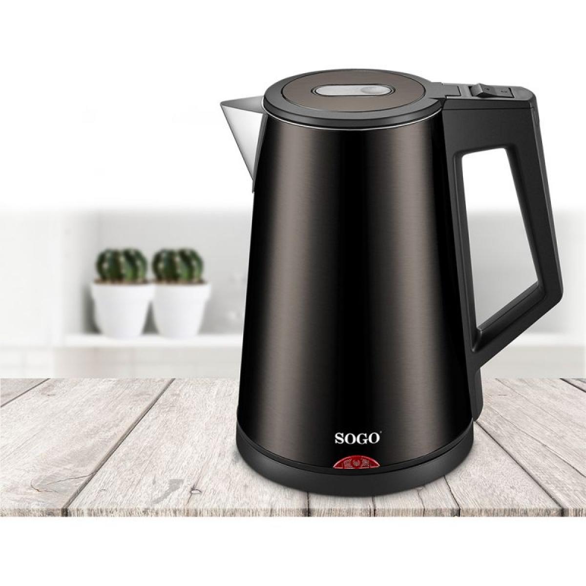 HERVIDOR SOGO SS7705 1,7L 1830W INALAMB.RES.OCULT.