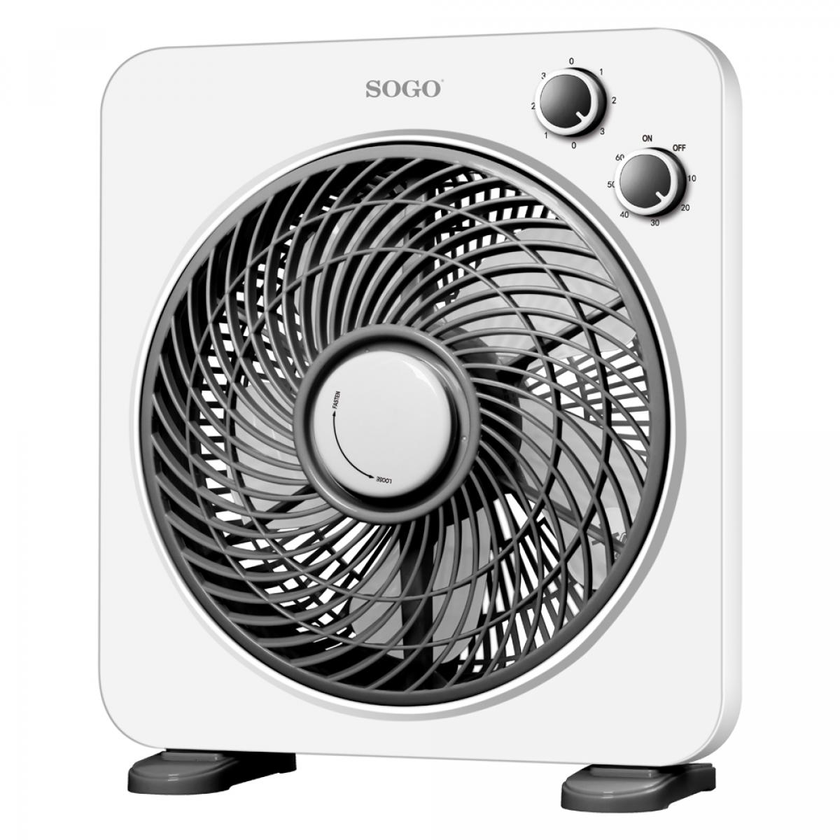 VENTILADOR BOXFAN SOGO SS21125 25CM 45W
