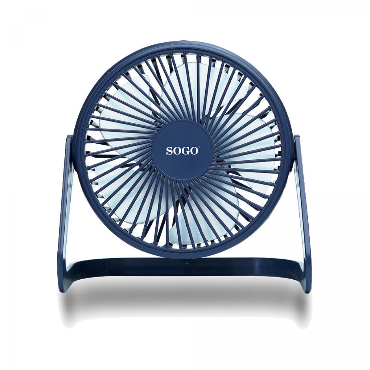 MINI VENTILADOR USB  SOGO 21401N 12CM 5W AZUL