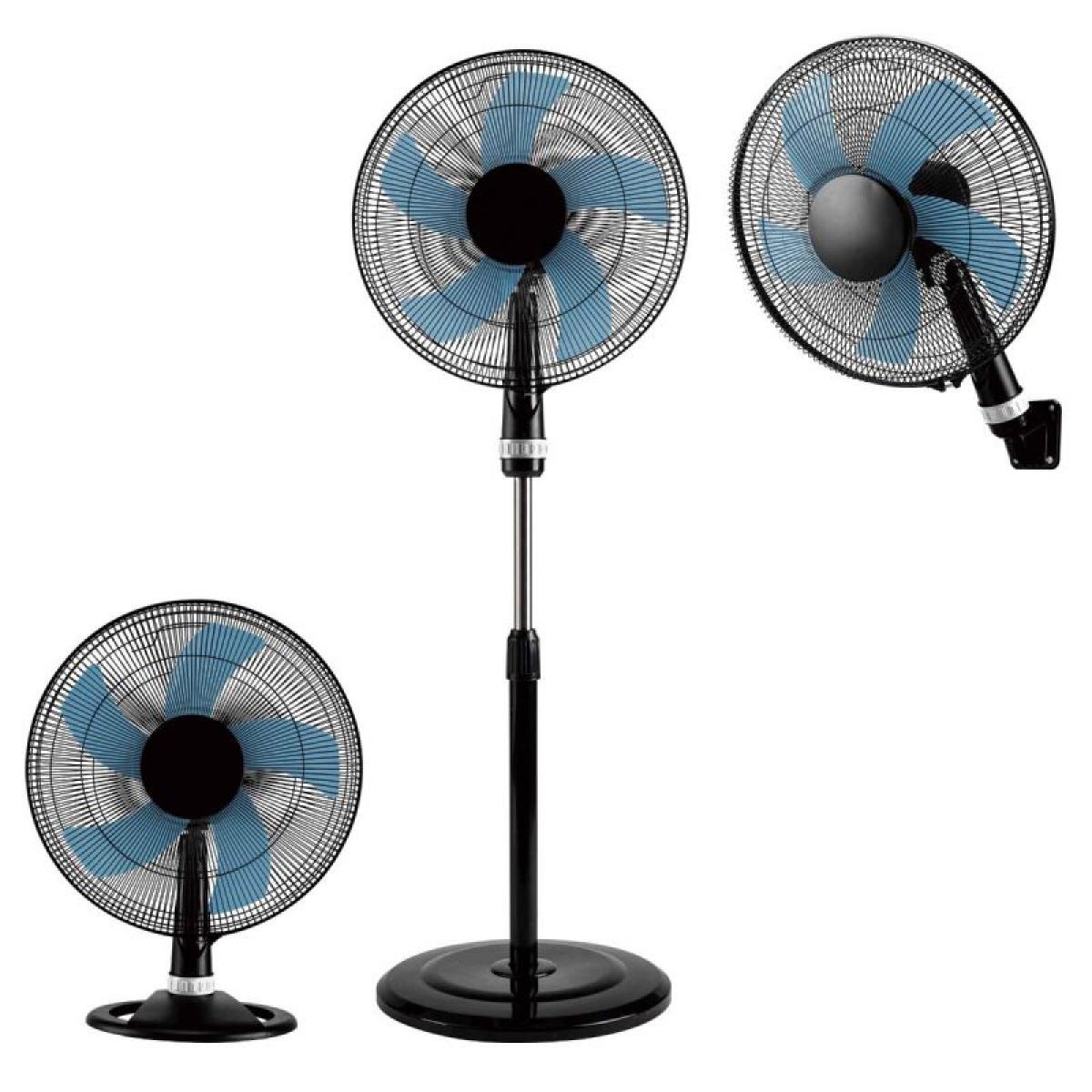 VENTILADOR SOGO VEN-SS-21265 PIE-PARED-SOBREMESA 3 EN 1