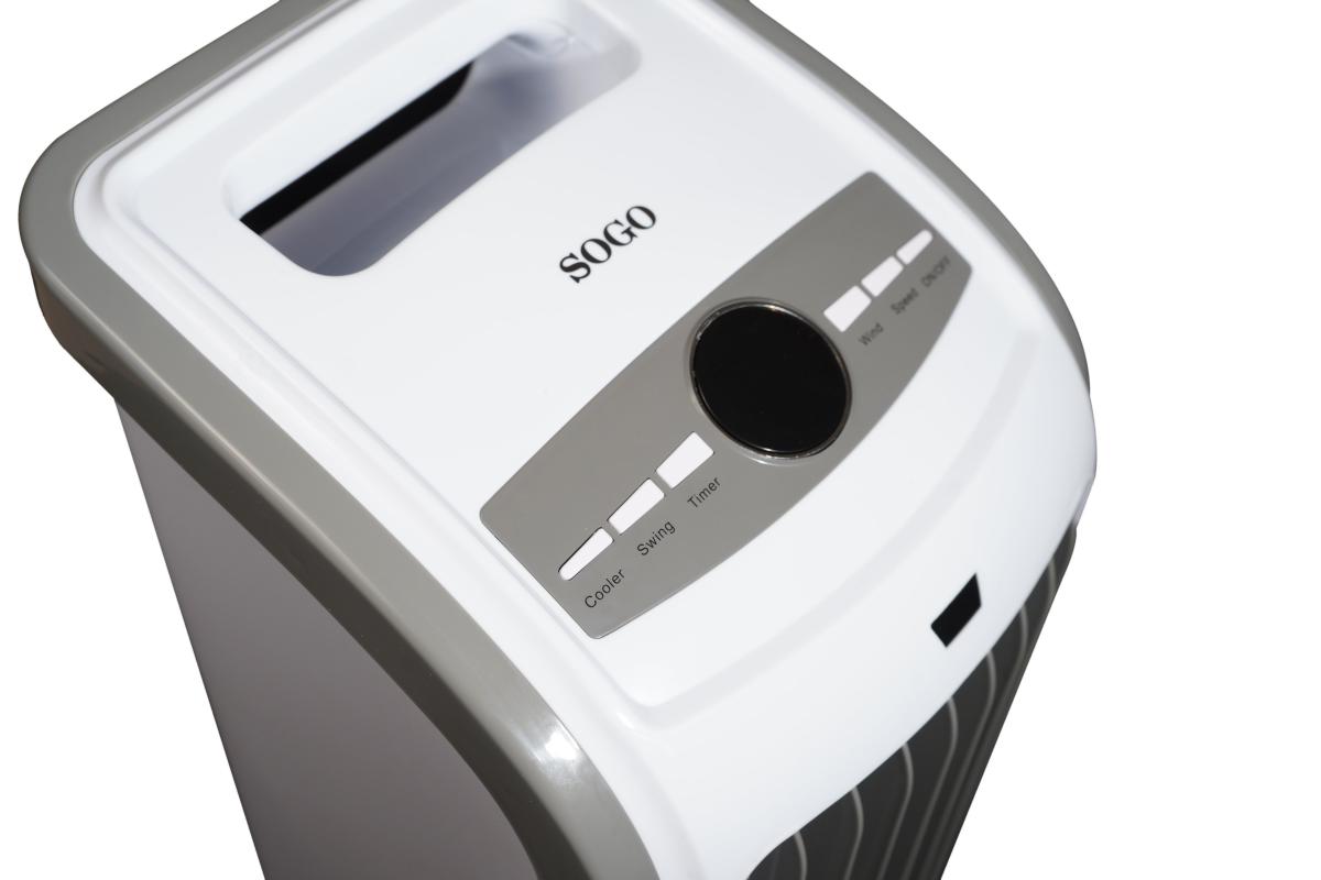 CLIMATIZADOR SOGO 21065 80W TEMPOR.BCO-GRIS