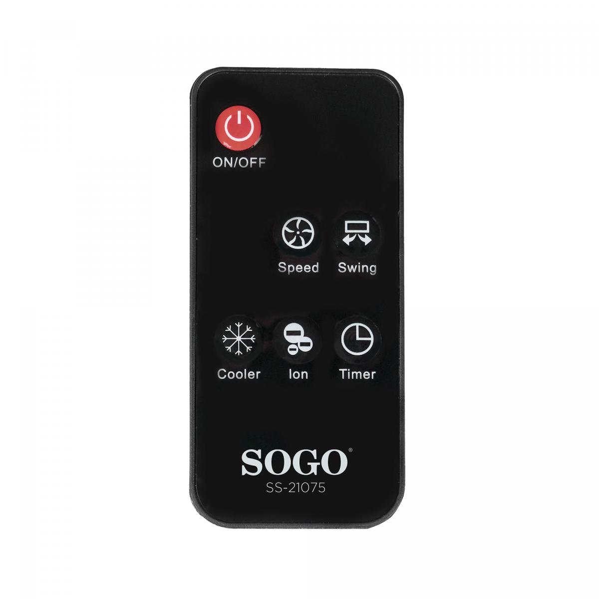 CLIMATIZADOR (AGUA) SOGO AIR-SS-21075 80W C-MANDO 5L BCO