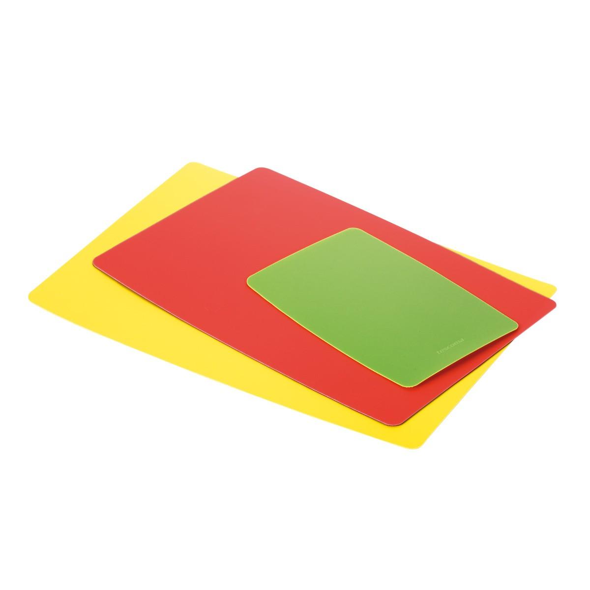 Tescoma Juego 3 TABLAS DE CORTAR FLEXIBLES PRESTO