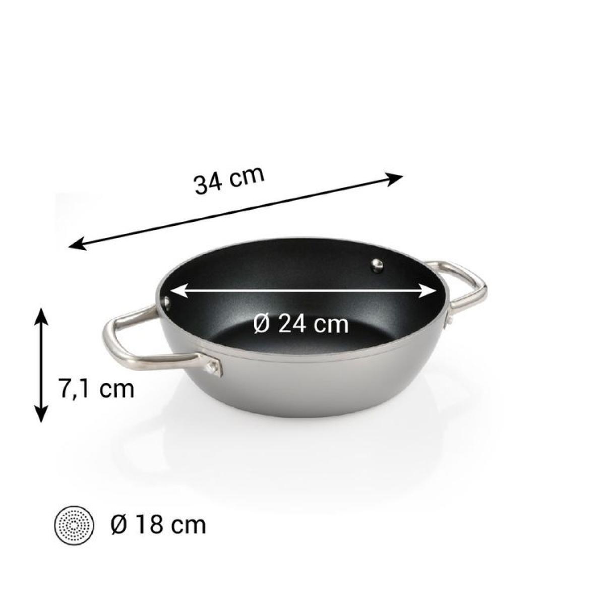 Tescoma SARTEN HONDA 24CM GrandCHEF+, 2 ASAS