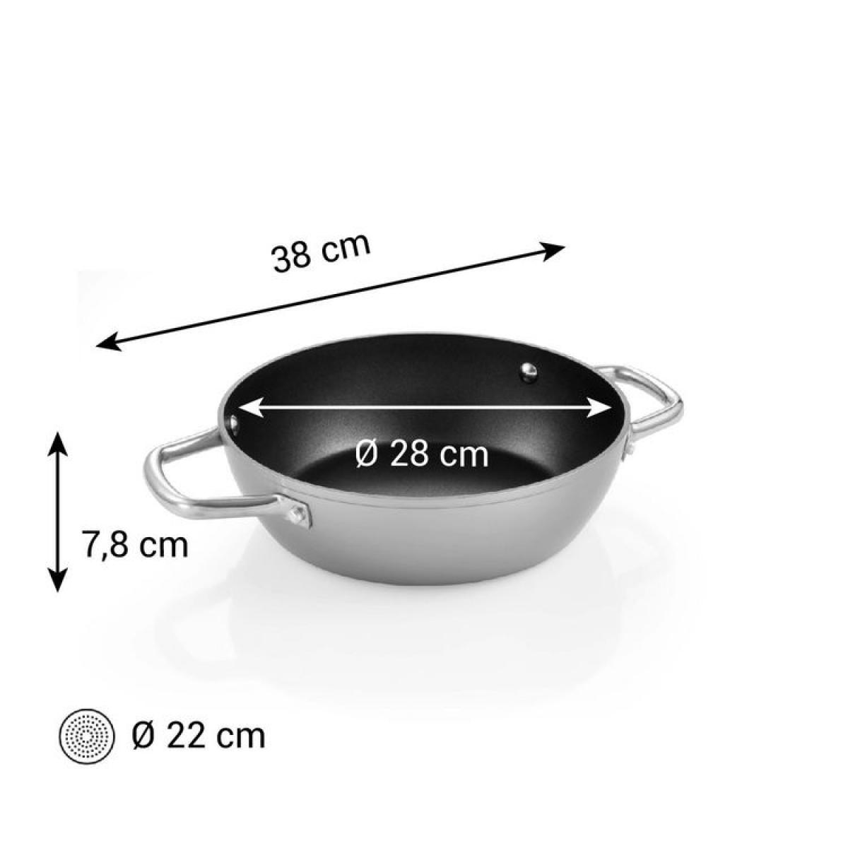 Tescoma SARTEN HONDA 28CM GrandCHEF+, 2 ASAS