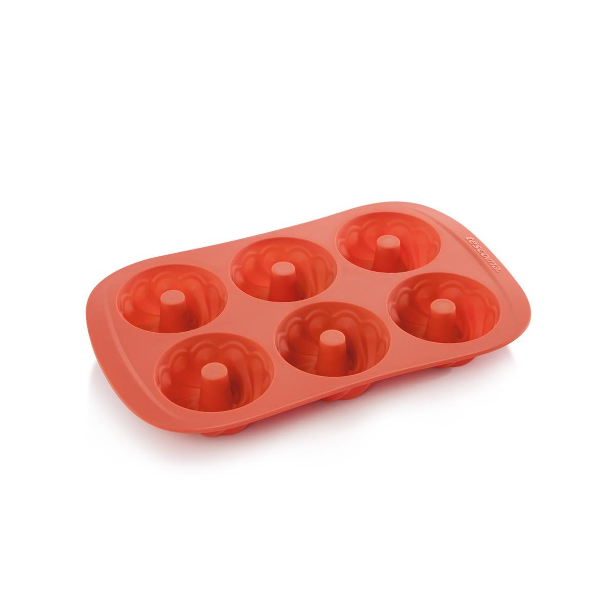 Tescoma MOLDE PARA 6 MINI BIZCOCHOS DE ARO DELICIA Silicon