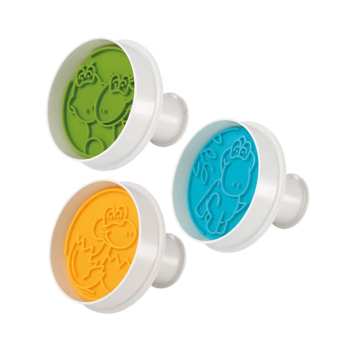 Tescoma CORTAPASTAS CON SELLO DELICIA, 3 PZS DINOSAURIOS