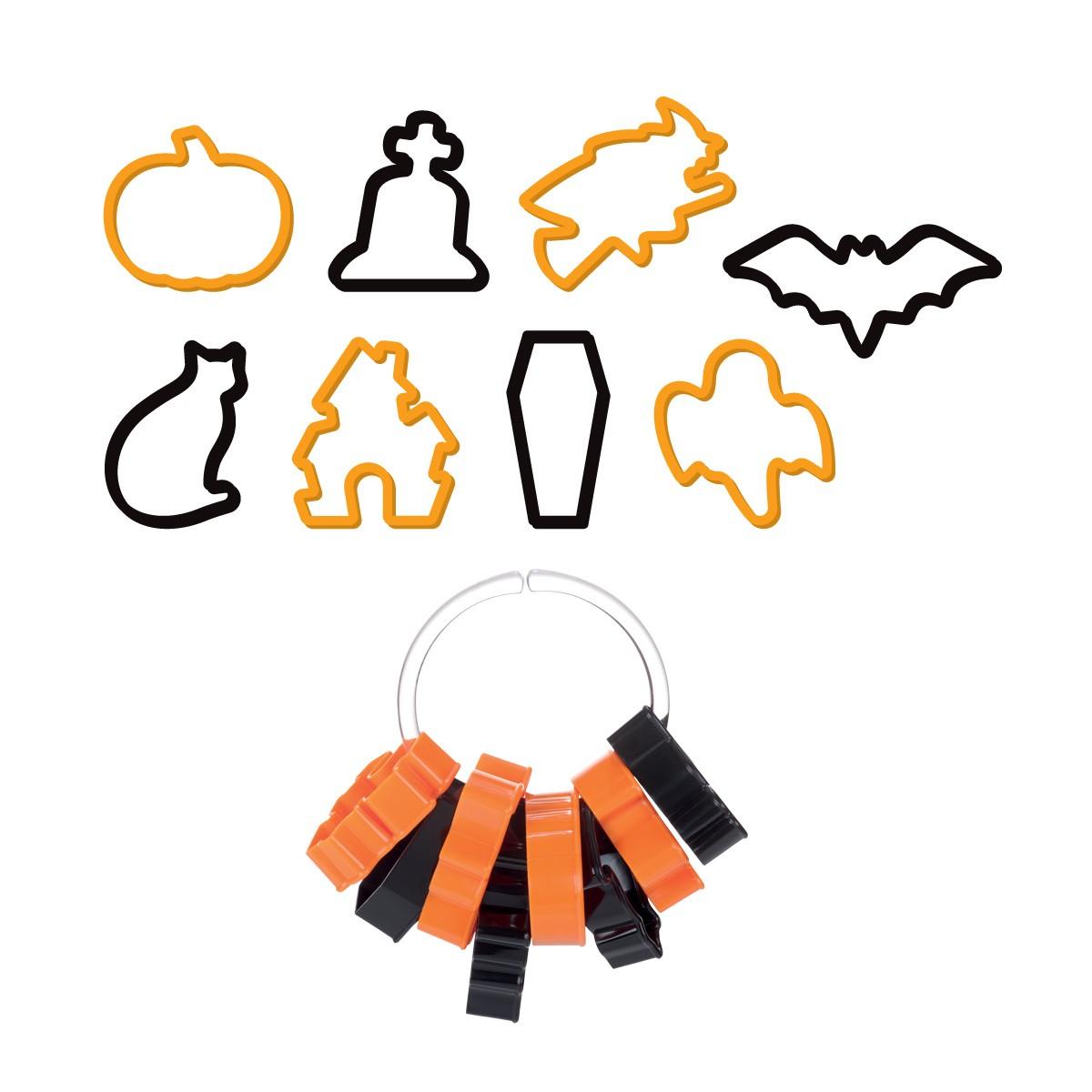 Tescoma Juego 8 CORTAPASTAS DE HALLOWEEN DELICIA